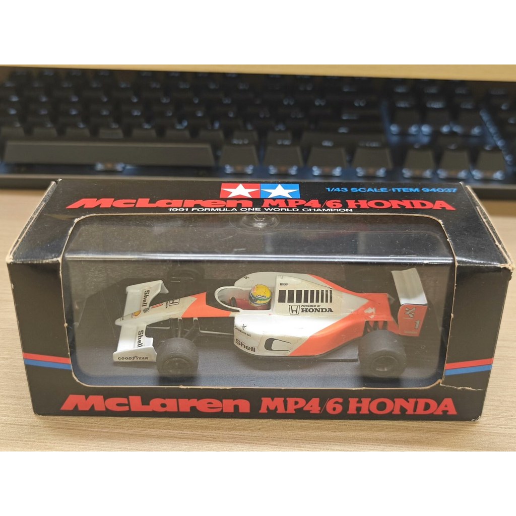Tamiya F1 Model McLaren MP4/6 Senna 1991 Game Season 1991 Game Season, Seine อย่างต่อเนื่องชนะสหรัฐอ