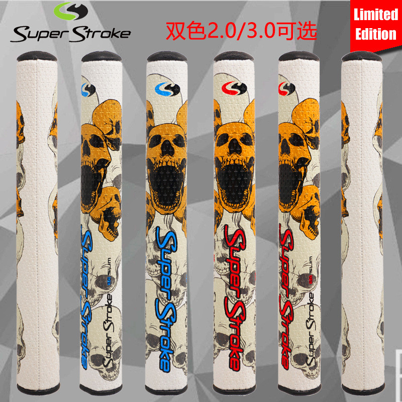 [2025NEW] super stroke Golden SKULL Golf Putter Grip Limited Edition