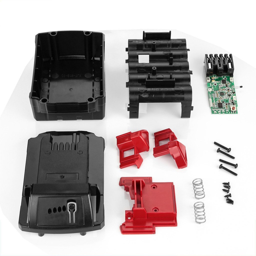 เหมาะสําหรับ Milwaukee18V ฝาครอบแบตเตอรี่ลิเธียม Milwaukee M18 ฝาครอบ Milwaukee M18 ฝาครอบ Milwaukee