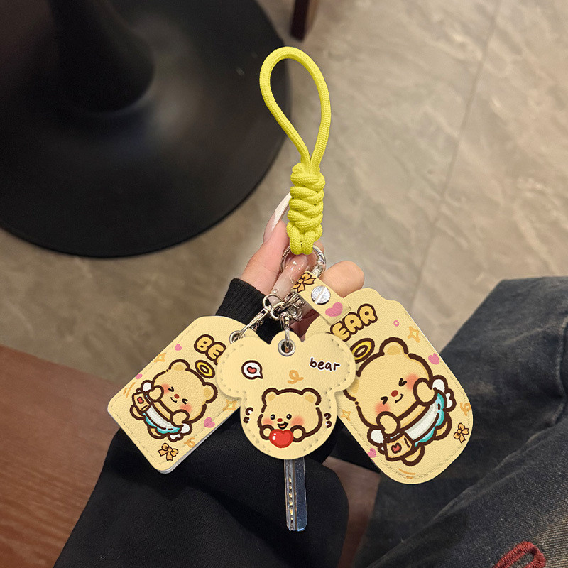 เคสป้องกันกุญแจรถยนต์ไฟฟ้าน่ารัก เคสควบคุมระยะไกล รถยนต์ไฟฟ้า เคสควบคุมระยะไกลสากล เคสป้องกัน