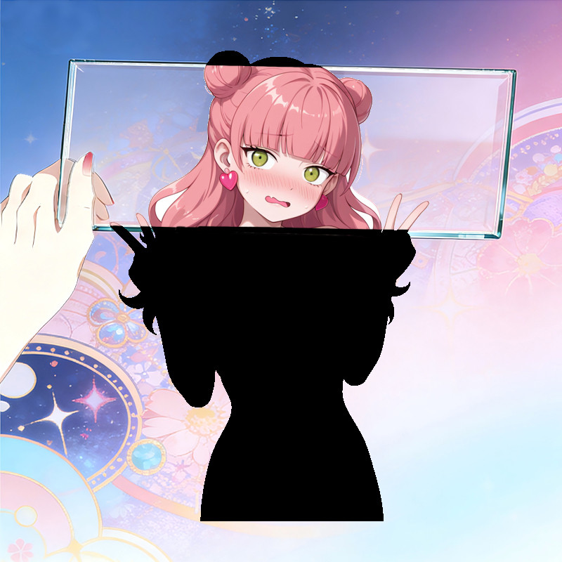 EARLFAMILY Miru คุณและฉันเป็นPolar Oppositesรถสติกเกอร์บุคลิกภาพร้อนอะนิเมะWindows Decalสร้างสรรค์กล่องเครื่องมือTrunkรถอุปกรณ์เสริม
