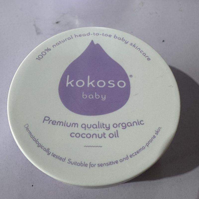 Kokoso Baby Coconut Oil 168g น้ํามันมะพร้าวธรรมชาติ Made in UK 4-14T