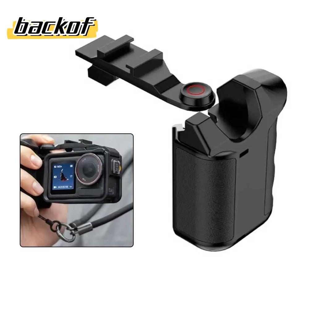 BACKOF Street Grip Holder, Quick Release Lightweight Xplorer Grip Kit Handle, ปุ่มชัตเตอร์พลาสติกกล้
