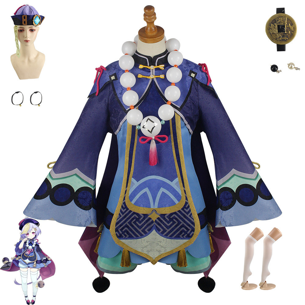 Seven Seven Cos Costume Zombie Frozen Anime Full Set Clothing Cute Loli Seven Seven Seven Cos Costum
