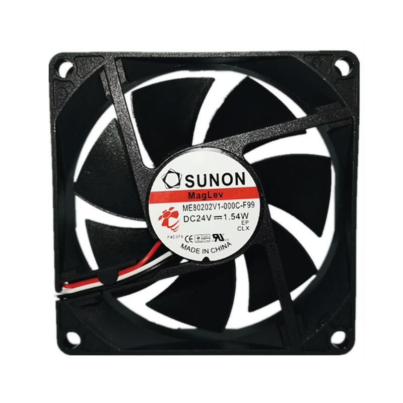Jianzhun ME80202V1-000C-F99/A99 24V 1.54 W 8 ซม.อินเวอร์เตอร์พัดลมระบายความร้อน 8020