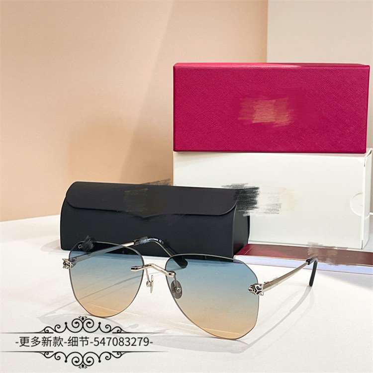 GL1E Cart''r Gradient Sunglasses for Women, Fashionable Metal Sunglasses for Trendy Men ct0502