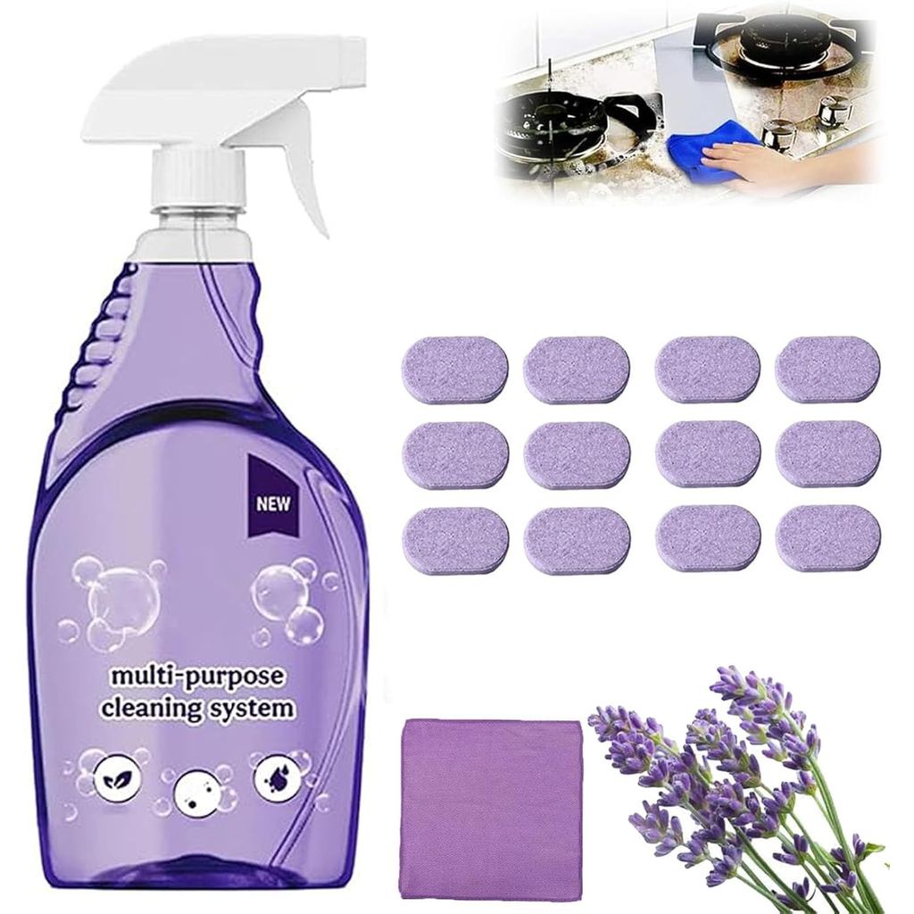 Dr Clean Spray Cleaner สําหรับเตาอบ สเปรย์ Dr Clean น้ํายาออลอินวันสําหรับทุกคราบสําหรับบ้าน ห้องครั