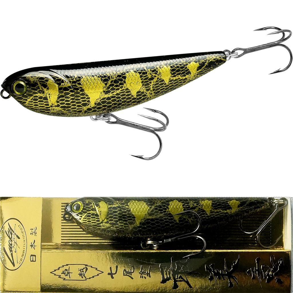 Lucky Craft Sammy (2965 Wajima-style Black, 85mm) Made in Japan, shipped directly from Japan.