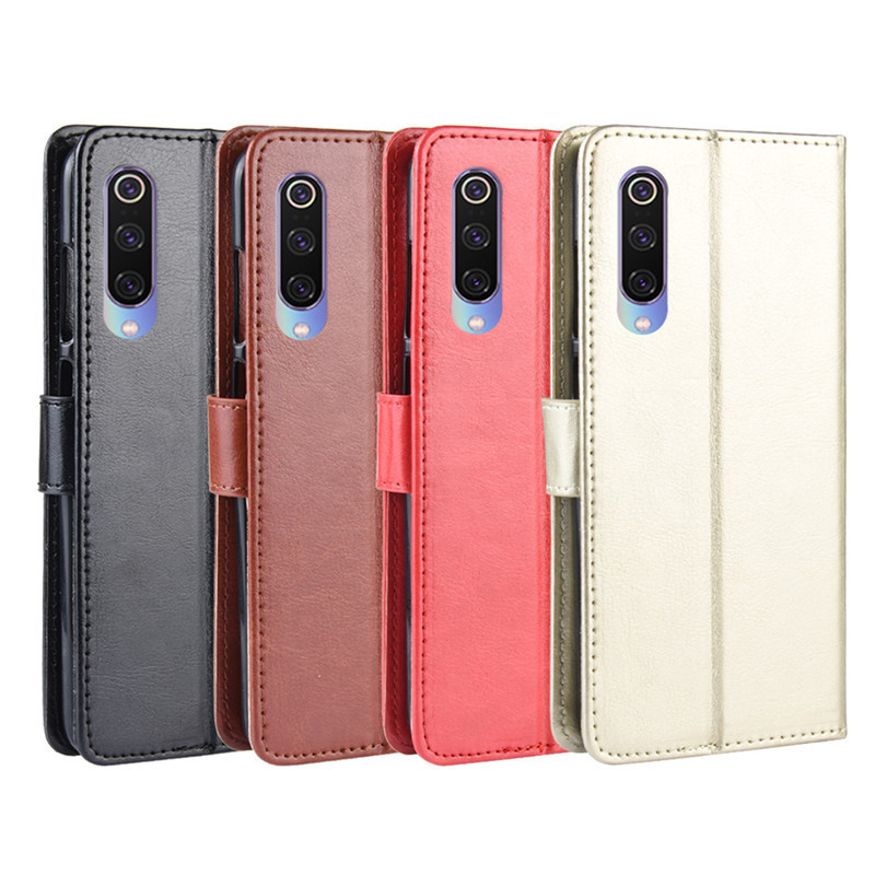 เหมาะสําหรับ Xiaomi CC9 เคสโทรศัพท์ CC9e เคสป้องกัน Flip CC9 Meitu รุ่นที่กําหนดเองรูปแบบม้าบ้าซองหน