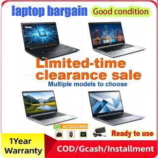 12/13.3/15.6 inches Used Laptop with Intel i3 i5 Processor 4G 8G Ram 256G SSD Laptop Assorted Brand