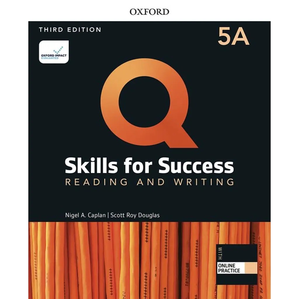 Bundanjai (หนังสือ) Q: Skills for Success 3rd ED 5 : Reading and Writing: Student Book A with iQ Onl