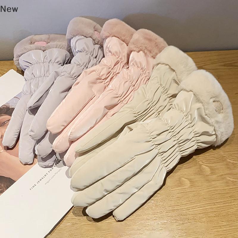 ถุงมือบุนวมสำหรับผู้หญิง, ถุงมือหนาระบายอากาศได้ดีเหมาะสำหรับใส่ปั่นจักรยานปีนเขาเล่นสกีกีฬากลางแจ้งถุงมือกันลม