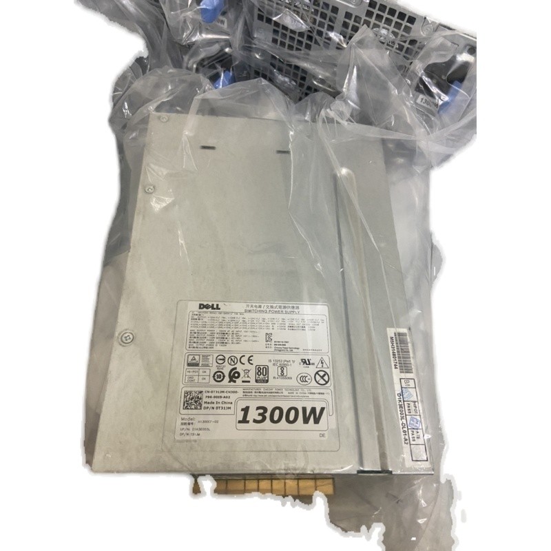 สินค้าคงคลัง DELL T7910 T5810 Workstation 1300W แหล่งจ่ายไฟ H1300EF-02 V5K16 0T6R7