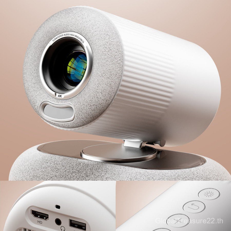 K8 โปรเจคเตอร์ National K Song Family ห้องนอนโปรเจคเตอร์ Wall KTV Cinema Integrated Projector#K8投影仪全