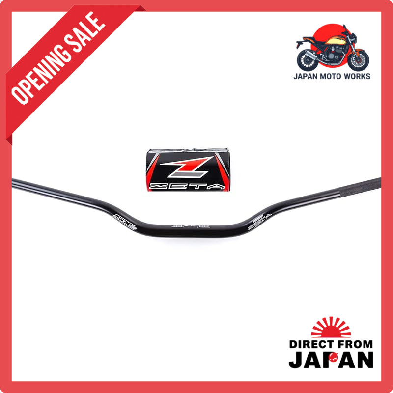 ZETA RACING SX3 Handlebar (Large Diameter: 28.6mm) MX-415 Universal Width: 804mm Height: 91mm Pull: 