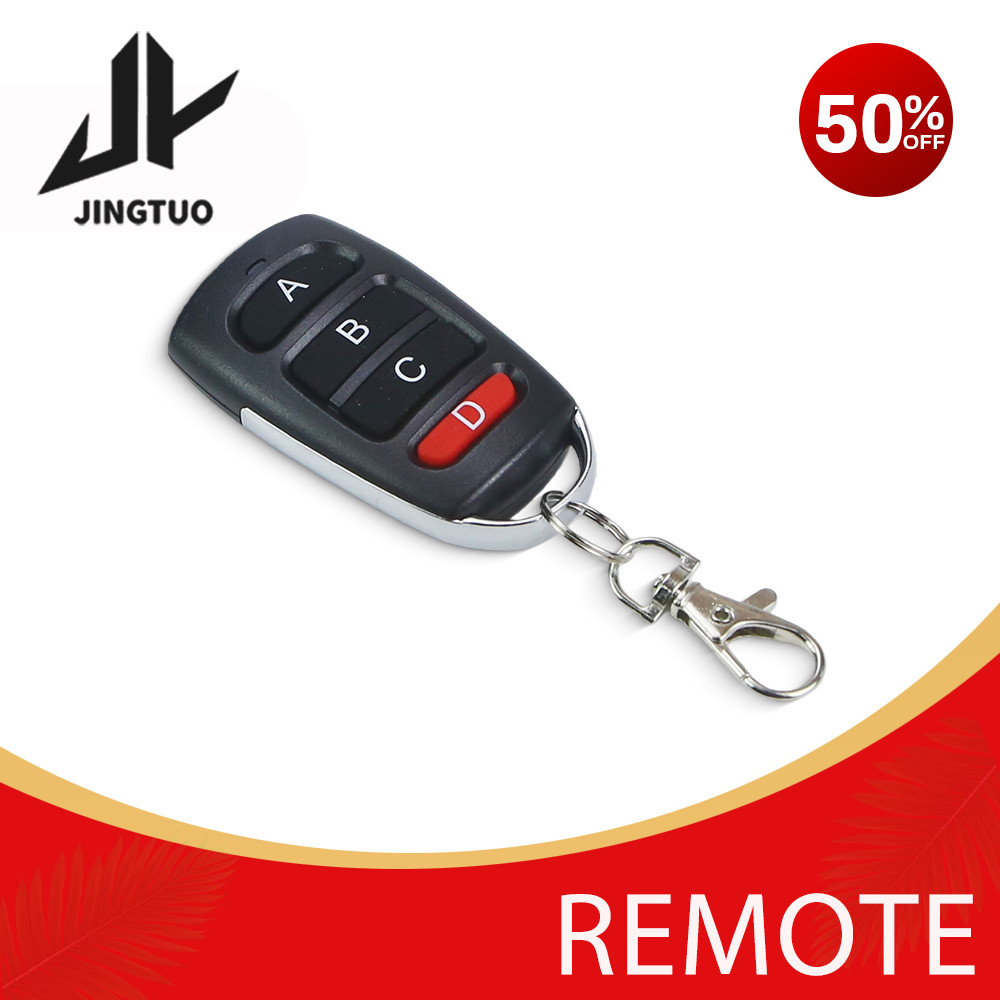 ไร้สาย RF 433mhz รีโมทคอนโทรลรหัสสําเนาโรงรถประตู Duplicator 433 Mhz Key Remote Opener