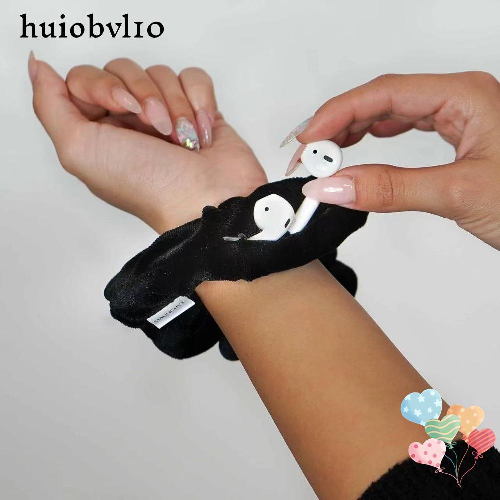 ผ้าผูกผม Huobi พร้อมกระเป๋าซ่อนของและกุญแจที่เก็บเงินสดได้