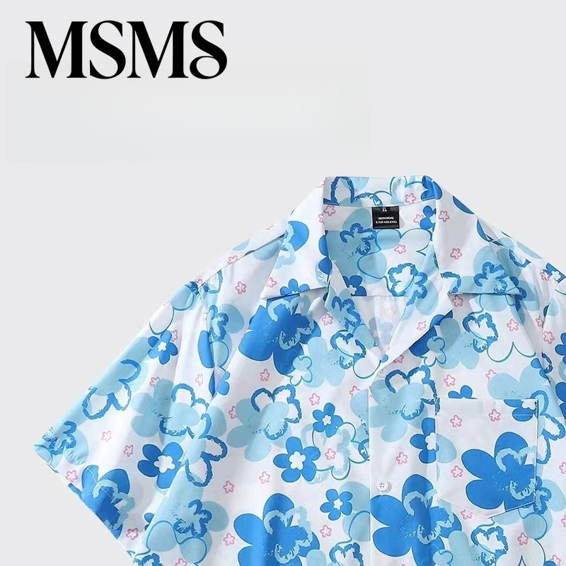 hawaii shirt เชิ้ตลายดอก นาย เสื้อเชิ้ตแขนสั้น ผ้าเรยอน สีมัดย้อม สไตล์วินเทจ เหมาะกับเดินชายหาด สําหรับผู้ชาย
