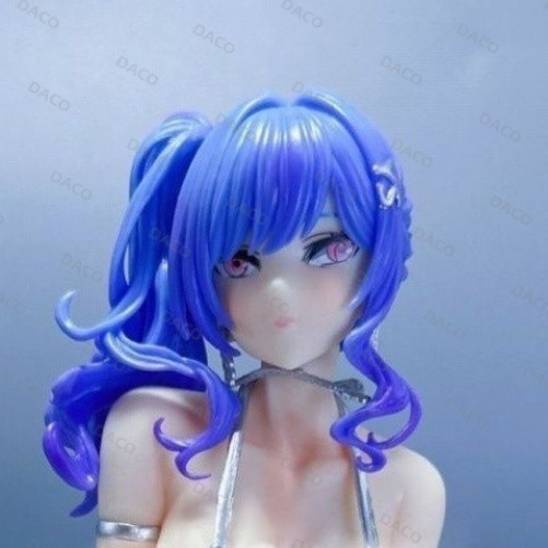 รูปฟิกเกอร์อนิเมะสาวนั่งรุ่น St. Louis Blue Saint Aunt Line