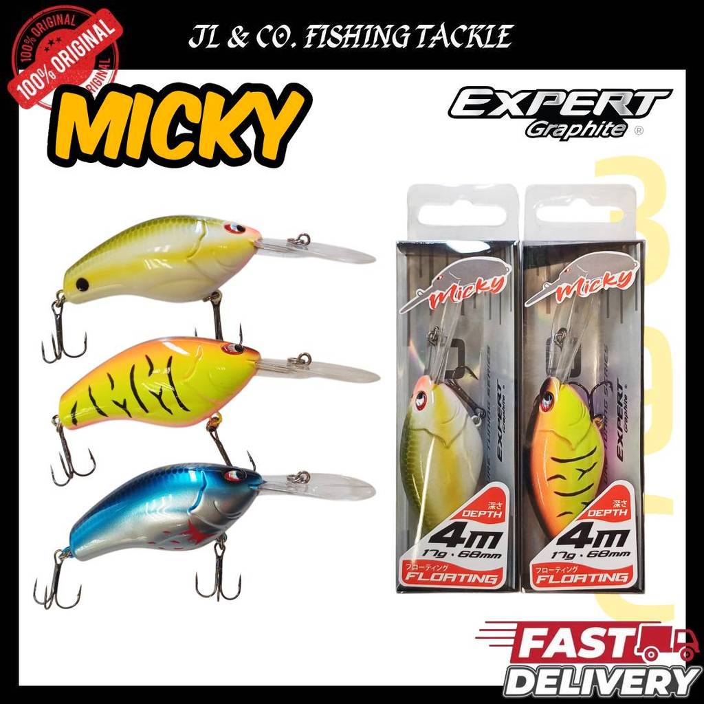 EXPERT GRAPHITE LURE TUNING SERIES MICKY (MK68) 68MM / 17G