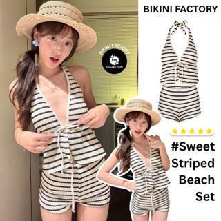 BIKINI FACTORY บิกินี่ลายทาง บิกินี่เที่ยวทะเล บิกินี่สายฝอ🔥…