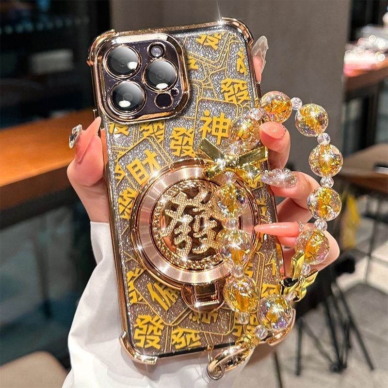 เต็มหน้าจอความมั่งคั่งสําหรับOppo Reno 10 10pro 9 9pro1111f 11pro 12 12pro12fเคสโทรศัพท์นุ่มAnti Fal