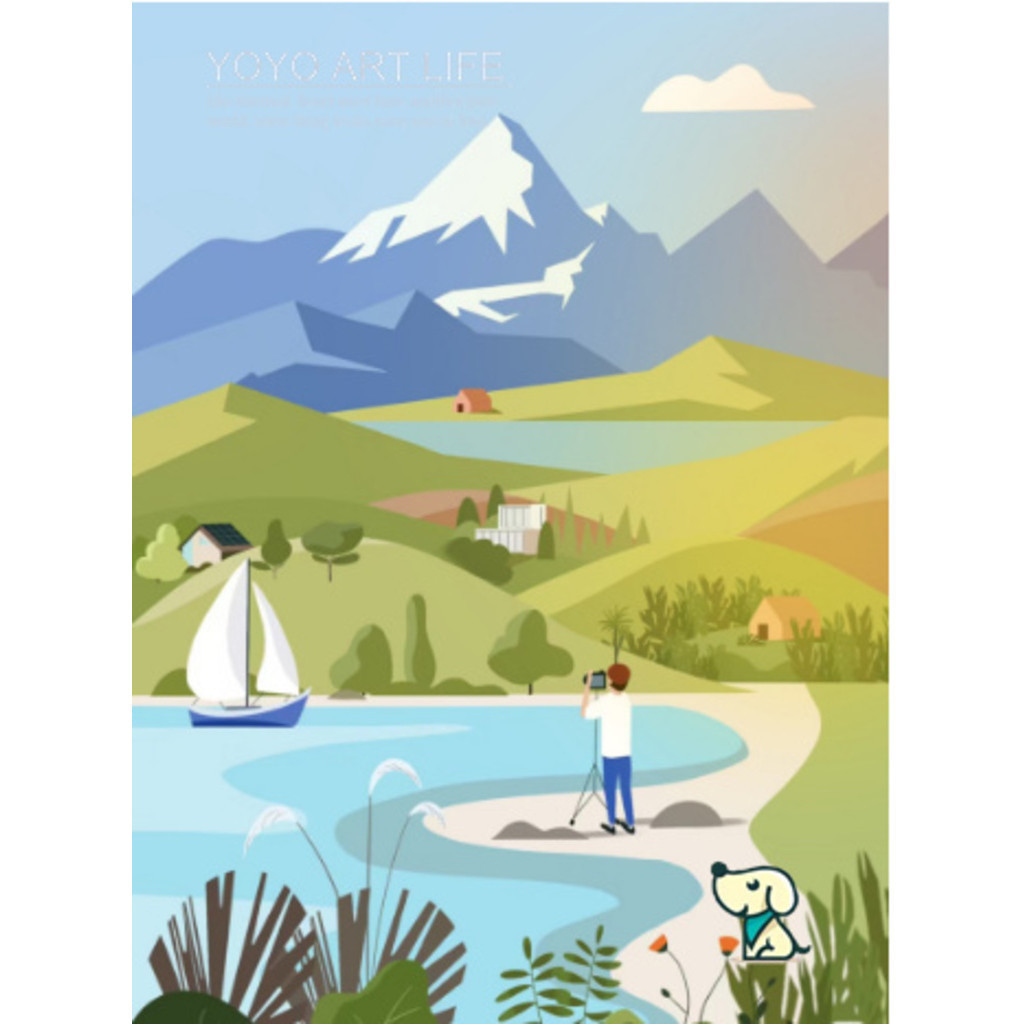 Bemular Art BS1 20*30 กรอบ Wall Art สีตามจํานวนภาพวาดโดยตัวเลขสีผ้าใบ Art ภาพประกอบ A10