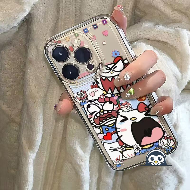แมวน่ารักสาวเคสโทรศัพท์สําหรับVivo Y500i Y300 Y300T Pro Y75 Y60 Y51 Y39 Pro Y31 Y31D Y29 Y29T Y21 Y2