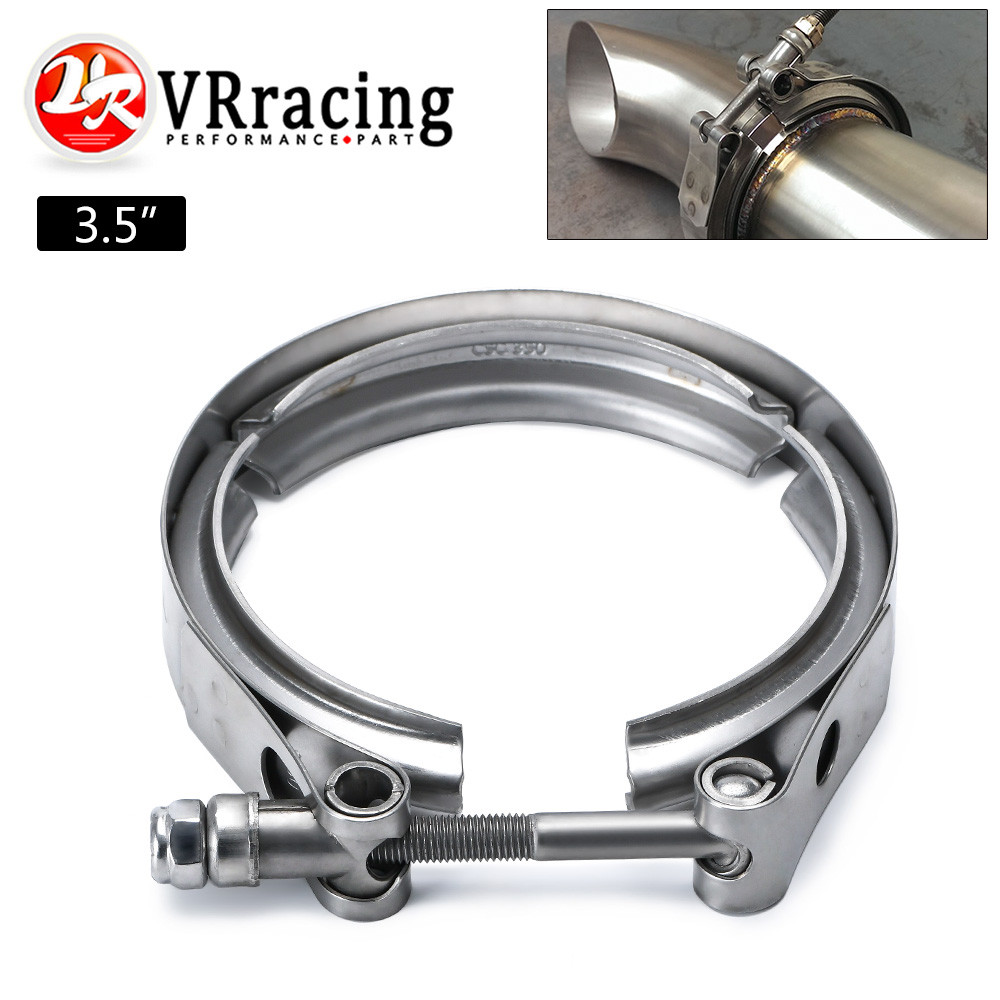 VR VR Universal 3.5 inch Auto Parts V-band clamp kit for Turbo, Exhaust pipes Turbo Downpipe Exhaust