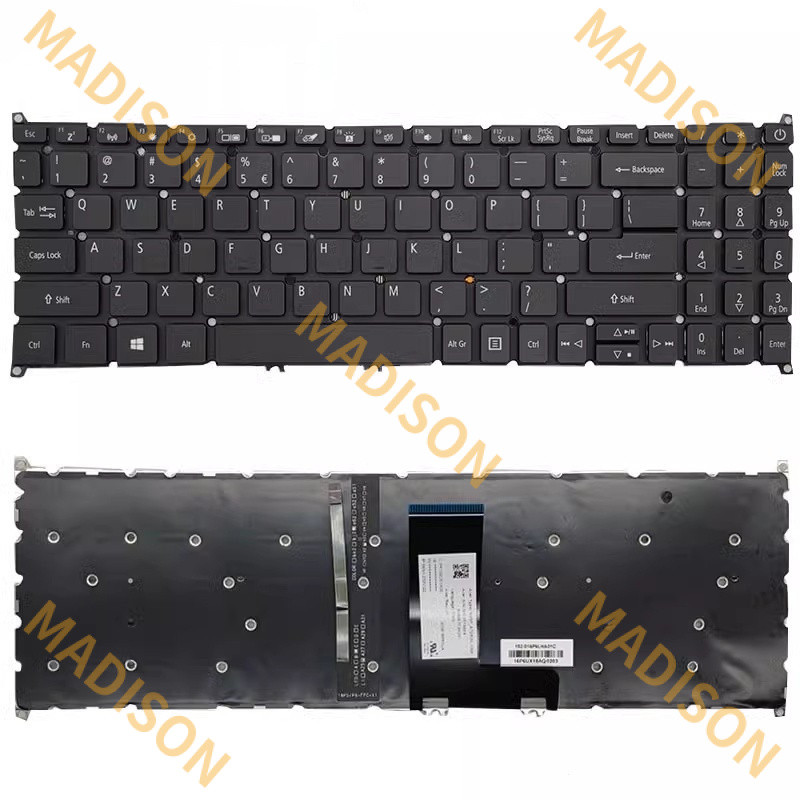 แป้นพิมพ์แล็ปท็อปสําหรับ Acer SF315-51 SF315-41 A315-34 A315-35 A315-42 SF315-41G SF315-51G SF315-52