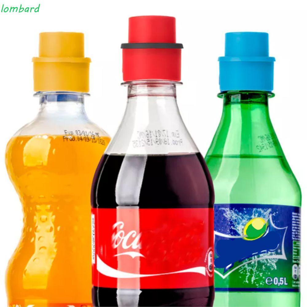 LOMBARD Stopper Push Type Fresh Keeping Bottle Pump Caps Sealer Cola Fizzy Drink Pressure Cap