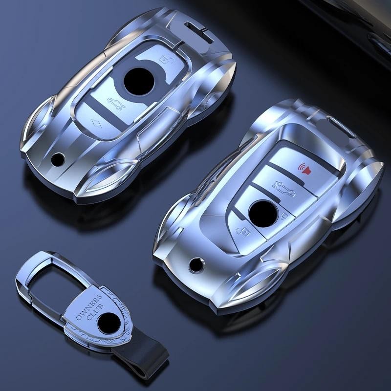 โลหะรถ Remote Key กรณีผู้ถือ Shell Fob สําหรับ BMW 225i 325i 530i 630i 840i 120i X3 X6 X5 X7 X1 i3 X