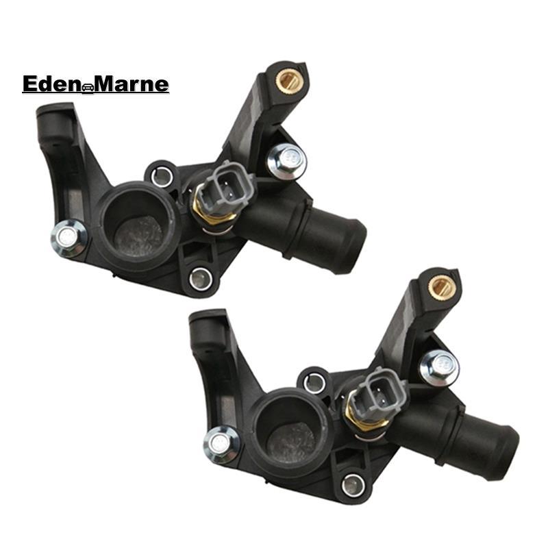 [Eden_Marner]2PCS 7M5G-8K556-AC Cooling System Thermostat Housing สําหรับ Fiesta Focus 2012-2016