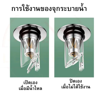GLOPEARL จุกปิดท่อกันกลิ่น สำหรับห้องครัว อ่างล้างหน้า ห้องน้ำ ติดตั้งสะดวก พร้อมจัดส่ง