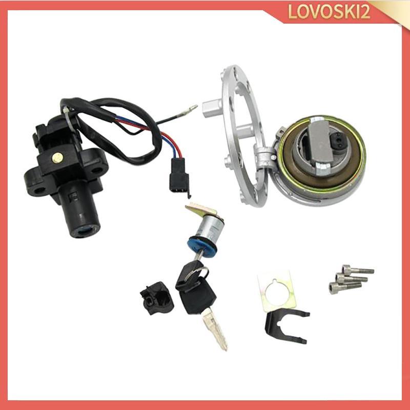 [Lovoski2] สวิตช์จุดระเบิดฝาครอบแก๊สกุญแจล็อคสําหรับ Honda CB400 CB400SF 1992-999