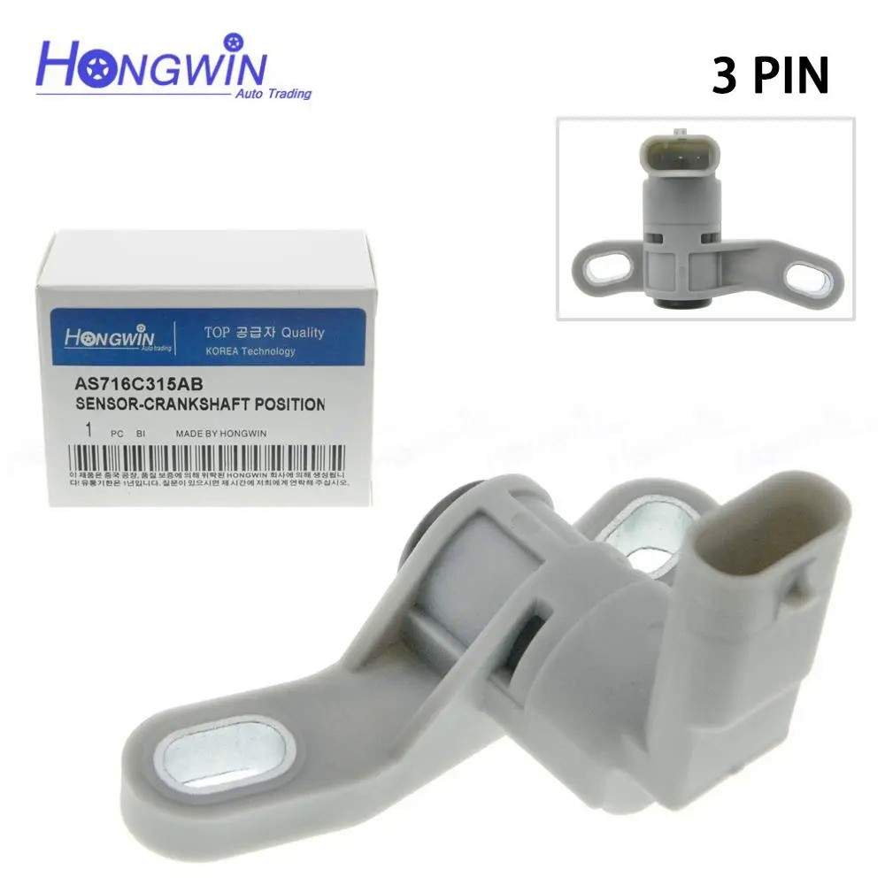 ใหม่เอี่ยม 1755908 / AS716C315AB เซ็นเซอร์เพลาข้อเหวี่ยง สำหรับ Ford Focus III - Galaxy - Mondeo V -
