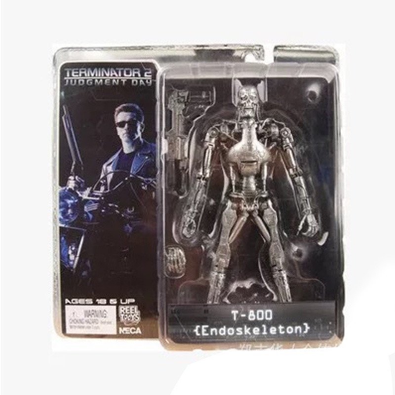 Bandai Action Figure หุ่นยนต์พลาสติกรุ่น T-800T-1000 Inner Skeleton Arnold Schwarzenegger 9 รูปแบบ