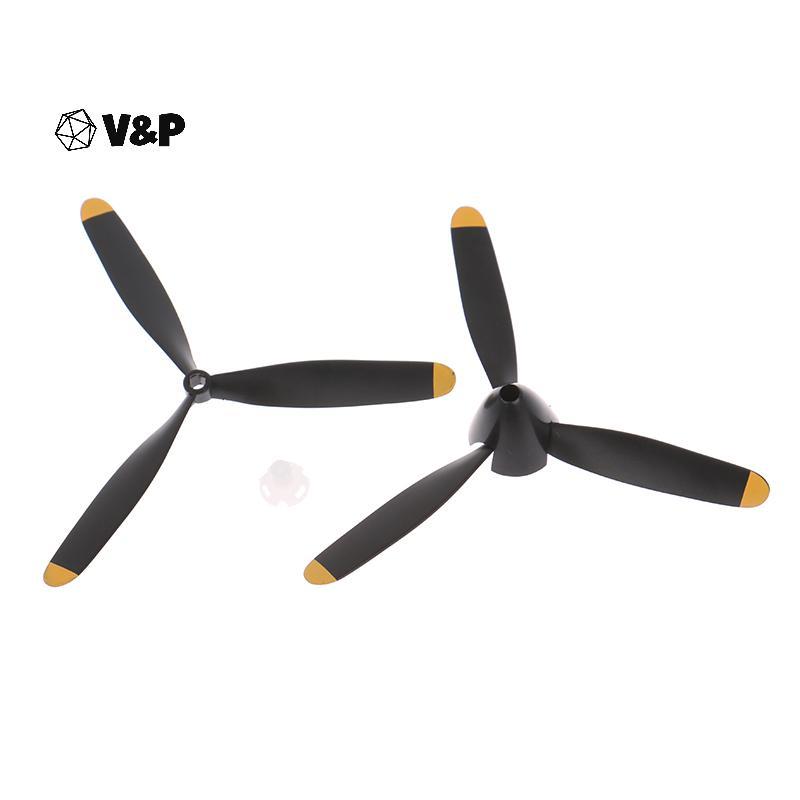 V & P Volantex RC 3 des ใบพัดสําหรับ 761-5 P-51D 761-8 F4U 761-9 T28 761-11 BF109 761-2 Spitfire RC 