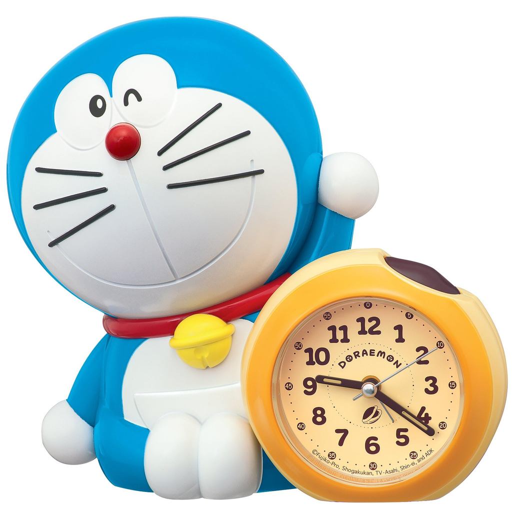Seiko นาฬิกาปลุก นาฬิกาปลุกพูดได้ 183x200x132mm Doraemon JF387A