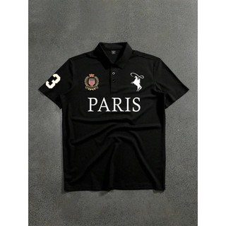 Manfinity Mode Men's Short Sleeve Polo Shirt Minimalist And Fashionable Suitable For Summer Street printing sports style polo
