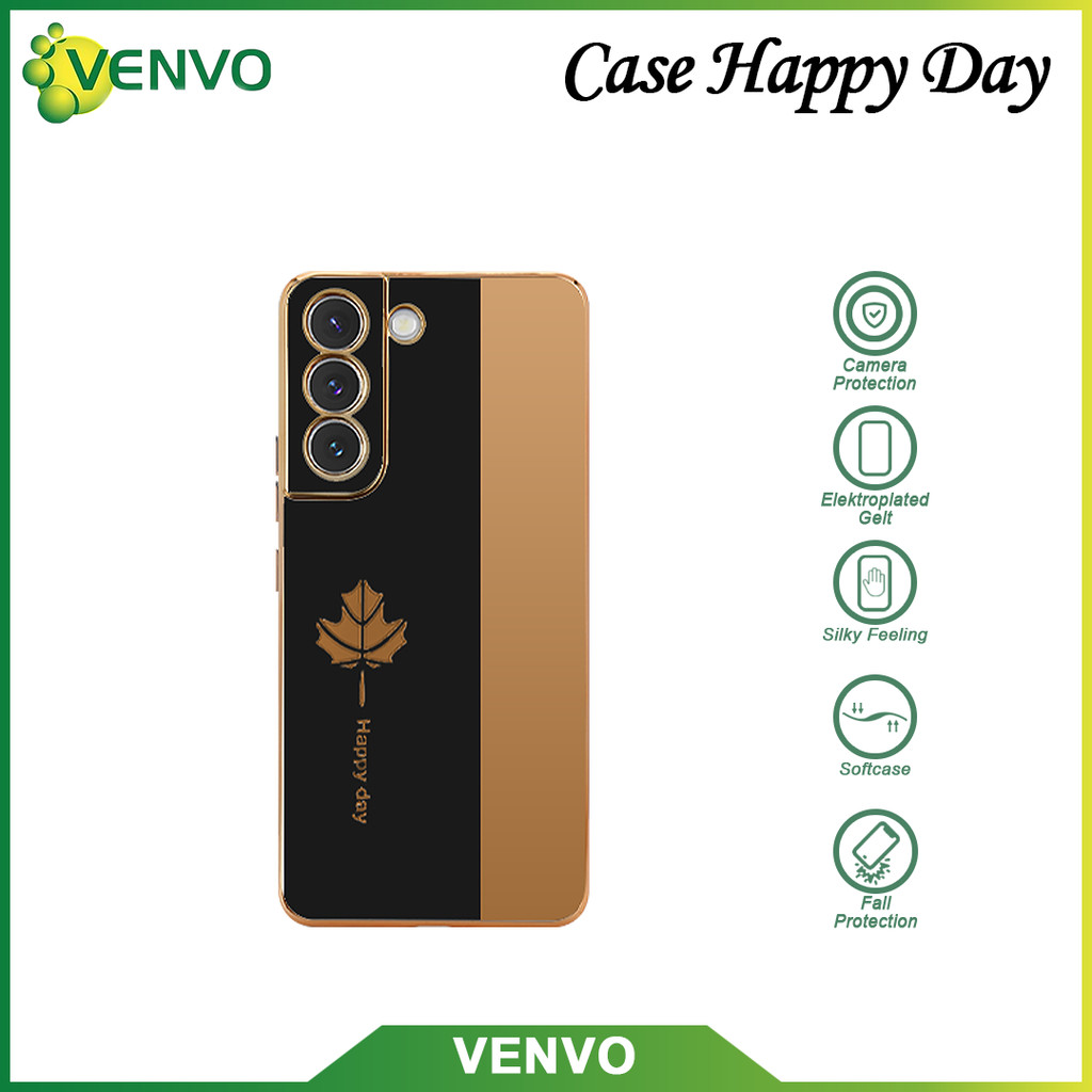 VENVO - VV65 Case Happy Day Tecno Camon 18 Pop 5 LTE Pova 1 Spark 6 Go 8C