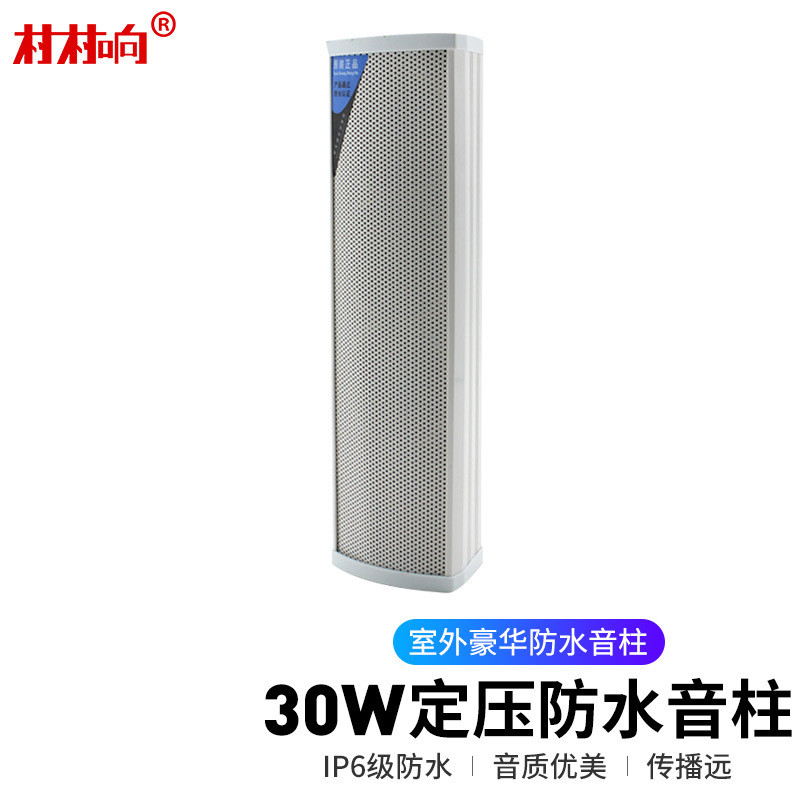 คอลัมน์เสียงกันน้ํากลางแจ้ง 30W วิทยุ Bell Clocker Timing Play คอลัมน์เสียง Campus วิทยุชุดระบบ