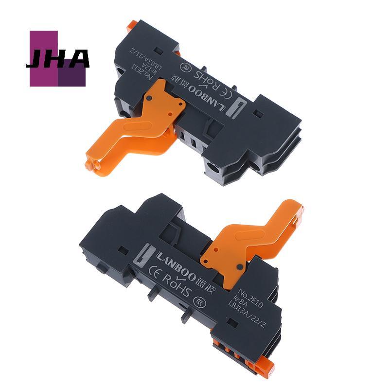 [JHA] N Type Relay Base LBJ13A Series Precision Manufacturing 5Pin 8Pin 2NO2NC สําหรับ DC12V/24V/48V