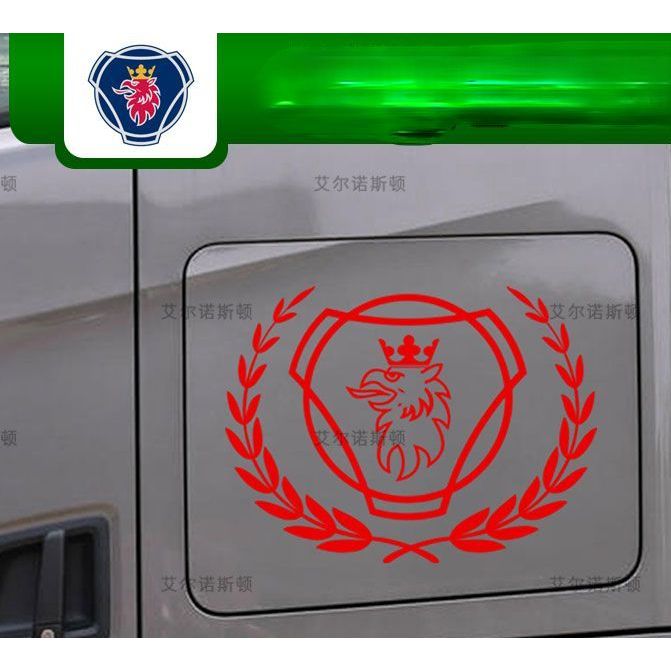 สติ๊กเกอร์ Scania, สติ๊กเกอร์สร้างสรรค์รถบรรทุก NEXT ERA, สติ๊กเกอร์ตกแต่งหน้าต่างรถบรรทุก S Series