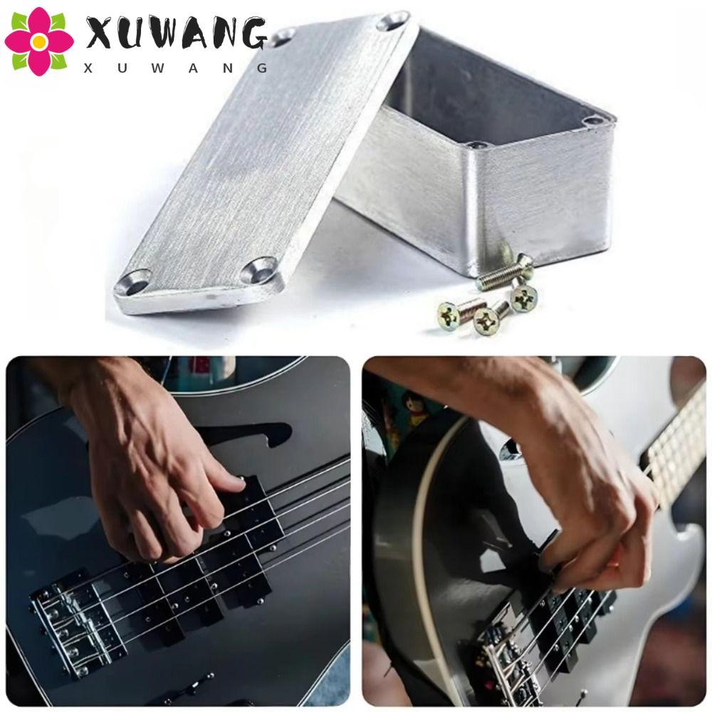 QHENTIN กล่องอลูมิเนียม Stomp, สกรู 1590B Effects Pedal Enclosure, Professional เปลี่ยนกีตาร์อลูมิเน