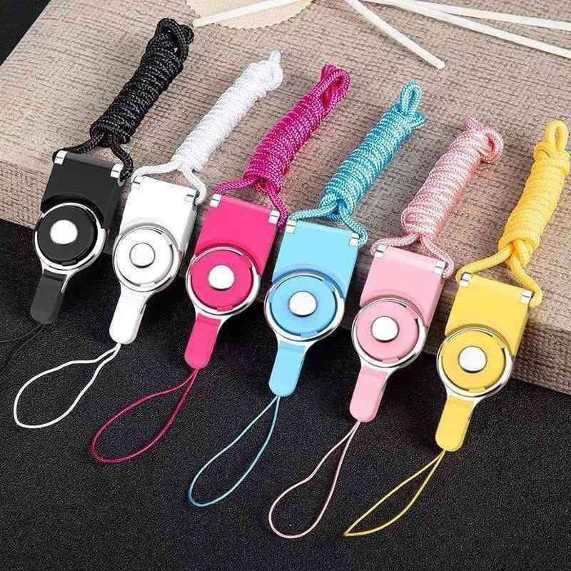 สายสร้อยคอ HP GANTUNGAN RETAIL 2-in-1, ที่วางโทรศัพท์มือถือ, Nametagแบบห้อยคอ, Flashdisk, สายคล้องบั