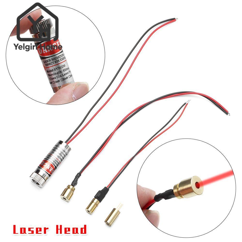 Yelgirlb Point/Line Laser Industrial Class Focus Diode Head Module Head Laser