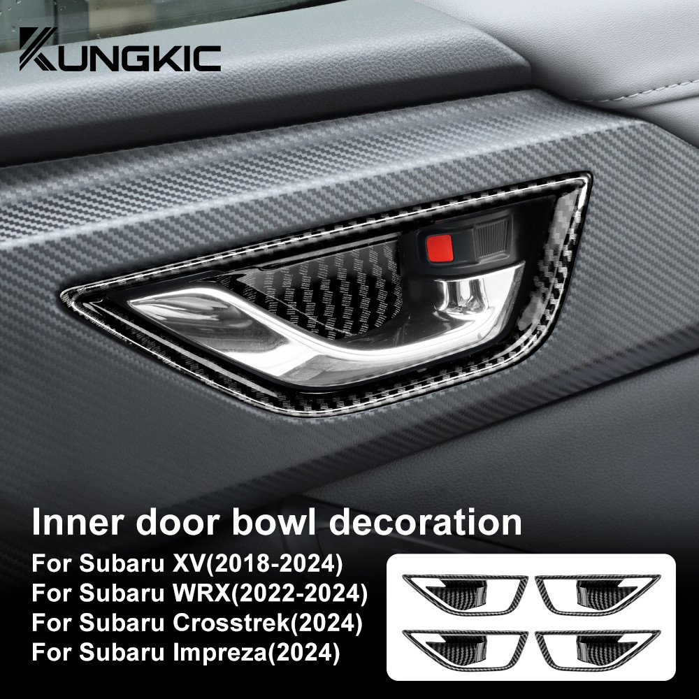 สําหรับ Subaru WRX XV Crosstrek Impreza 2024 ภายในชามจับกรอบภายใน Fitment หลังการขายอะไหล่รถยนต์