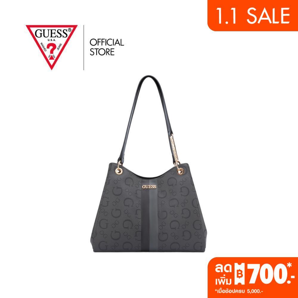 กระเป๋า Guess รุ่น HG997807 WESTER SATCHEL สีดำ