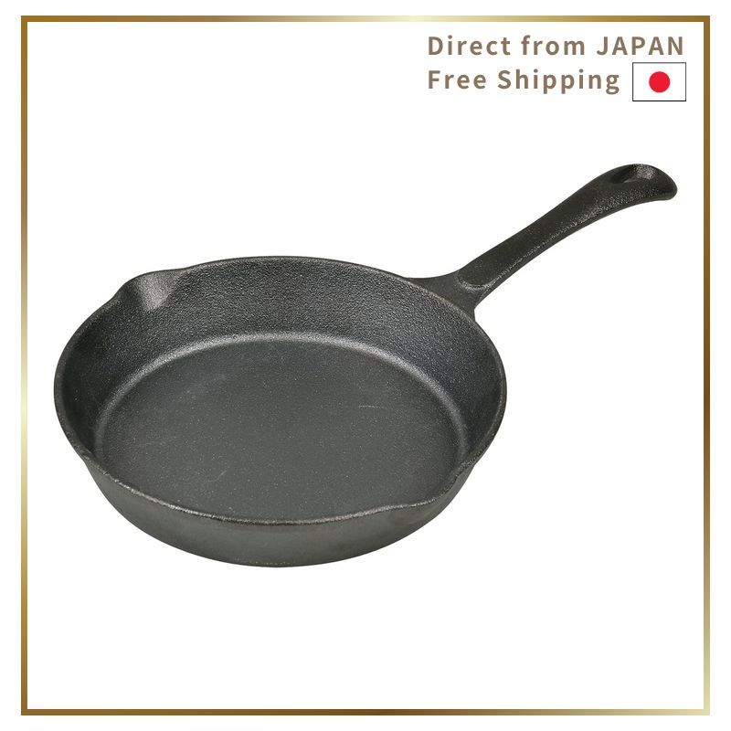 Pearl Metal Skillet Cast Iron IH Compatible Oven Safe Sprout